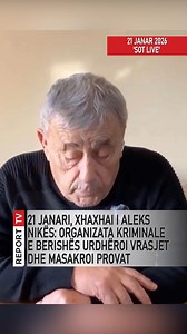 Masakra e 21 janarit, xhaxhai i Aleks Nikës për Report Tv: Organizata kriminale e Berishës urdhëroi vrasjet dhe masakroi provat, s’ka drejtësi pa ndëshkimin e fajtorëve #21janari #marknika #hetime #spak #saliberisha #krimshteteror #reporttv A.G | Report TV