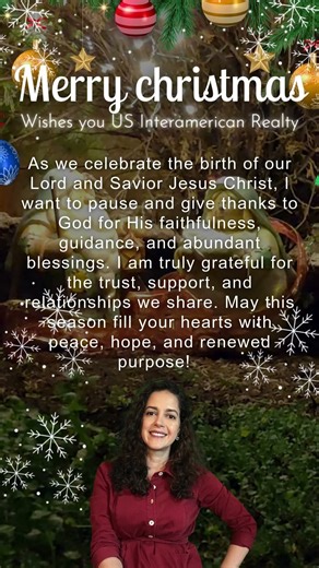 🎄✨ A Special Message from US Interamerican Realty ✨