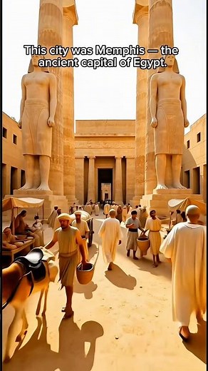 The Lost Capital of Ancient Egypt — Inside the City of Memphis (AI Reconstruction)