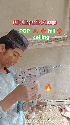 POP fall ceiling new design #fallceiling #pop #tiles #shorts #vlogs