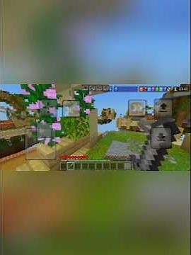 "I played Bedrock PvP on The Hive server in Minecraft."#minecraft #iron