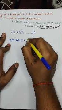 JEE 2026 🔥 Set Theory Questions| Number of Subsets Tricks | Solve in 15 sec