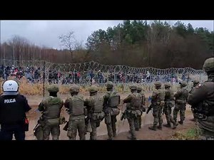 Kryzys na granicy polsko-białoruskiej. Nagrania polskich służb | Poland Belarus border conflict