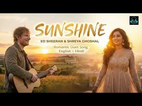 Sunshine | Ed Sheeran & Shreya Ghoshal | Romantic Duet Song (English × Hindi)