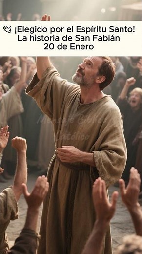🕊️ Chosen by the Holy Spirit! The story of Saint Fabian #SaintFabian #CatholicSaints