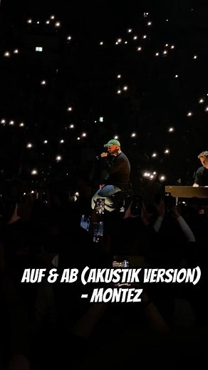 Auf & Ab (Akustik Version) - Montez | 24.09.2025, Bamberg 📈📉 #arenatour2025