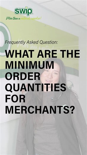 What are the minimum order quantities for merchants?