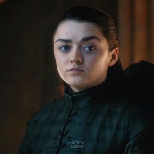 Arya Stark’s Coldest Threat 🐺🔥 #gameofthrones #shorts #aryastark #got