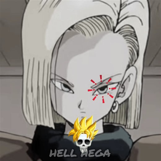 #trunks vs android 18 #trunks #anime #viral