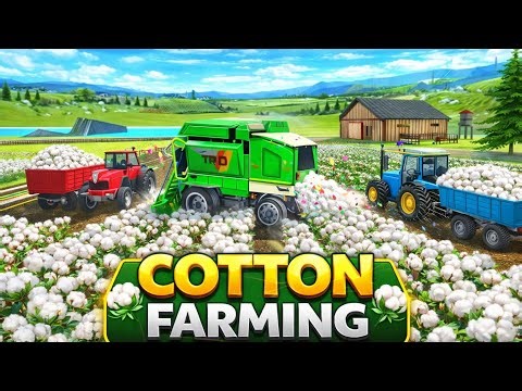 Cotton Farming Gone INSANE! 🚜💥 | Farming Simulator