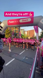 TODAY IS THE DAY 🥳 Our runners are off to a brilliant start 💗 #womensdayfunrun | International Women's Day Fun Run