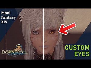 Installing EYES from LOOSE FILES [PNG/JPEG] (Final Fantasy XIV Eye Modding GUIDE)