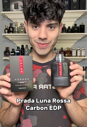 Reviewing Prada Luna Rossa Carbon EDP #fragrance #perfumetok #cologne #pradabeauty #pradaparadoxe
