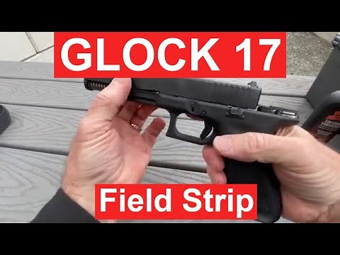 Glock 17 Gen 5 Disassembly/Field Strip in 58 Seconds. Field Strip Glock 19 All Glocks #glock