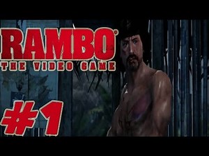 Rambo the Video Game - Walkthrough Part 1 - First Mission Gameplay [ HD ]
