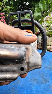 Best muffler mod ever for ms 180 👌👌 | Yulianto