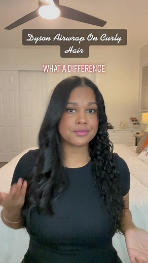 Dyson Airwrap Curls Tutorial for Natural Curly Hair