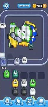 Pixel Flow — level 143