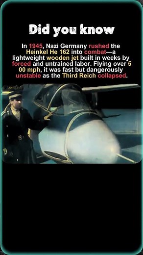 The Nazi Jet Built in Desperation | Heinkel He 162