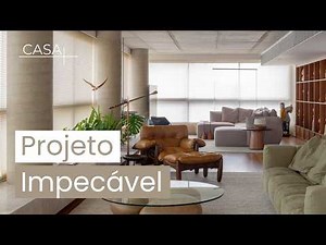 This apartment features the best of contemporary architecture.