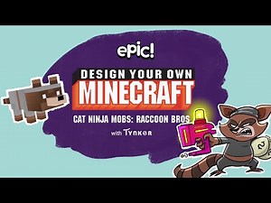 Design Your Own Minecraft | Raccoon Bros | Epic Originals