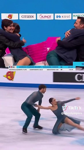A season-best 135.50 free dance crowns Laurence Fournier Beaudry & Guillaume Cizeron as ice dance CHAMPIONS at the ISU Figure Skating European Championships. ⛸️