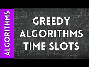 Greedy Algorithms for Time-Slot Interval Optimization