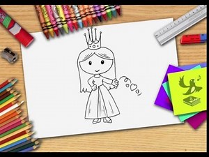 Hoe teken je een prinses? Zelf prinsessen leren tekenen