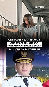 951K views · 5.8K reactions | Sebelum cintanya berlabuh pada presenter ternama Andhika Pratama, Ussy Sulistiawaty awalnya membina rumah tangga dengan pengusaha asal Kalimantan, Sugianto Sabran. Sayangnya, pernikahan yang semula dipenuhi harapan indah, ternyata harus menghadapi ujian berat hanya dalam hitungan bulan. #viral #fyp #facebookviral #UssySulistiawaty #fakta #artisviral #gosip #beritaartis | Sapu Jagat Verse | Facebook