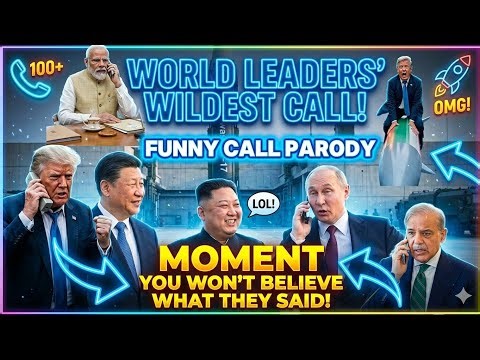 Funny political call parody 🤣|| kim jong kal karta h pakistan ke leader ko 🚀 #ai #funnyparody