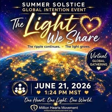 The Light We Share | Summer Solstice Global Intention Event 2026