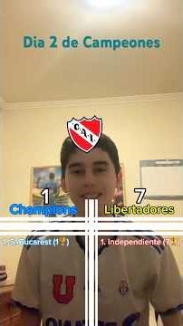 Día 2 hasta que la Libertadores venza a la Champions‼️ #reto #libertadores #vs #champions #futbol