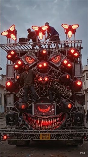 Danger DJ Gadi | Monster DJ Light Show | Odisha DJ Competition