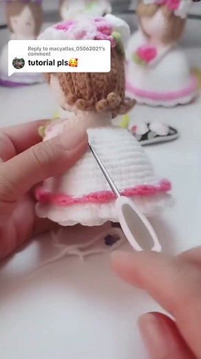 Bridal Dress Crochet Tutorial for Beginners