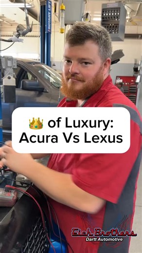 Dartt Automotive Service, Inc. | Who’s the 👑 of Luxury? Acura vs Lexus #darttautomotive #automotive #evansville #mechanic #autotech #shoplife #shoptalk #Acura #Lexus | Instagram
