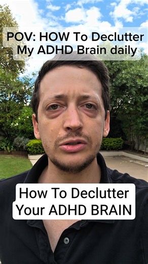 How to Declutter Your ADHD Brain Every Morning | Simple Daily ADHD Hack