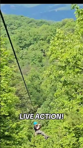 LIVE ACTION!!! Turtleman Goes Ziplining