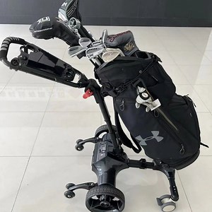 [Hot Item] High-Tech Intelligent Auto Following Golf Trolley Remote Control Save Time and Effort Electric Golf Caddy Drop Shipping