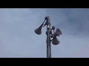 【訓練】都筑区・鶴見川防災用スピーカーの放送試験 2016/06/26