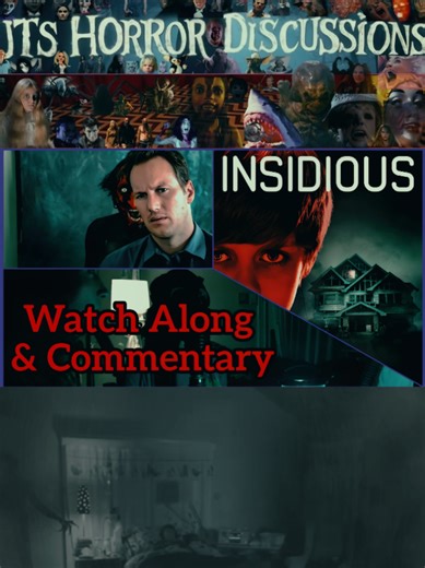 #watchalong Insidious 2010 Watch Along & Commentary with @GoreAphobe and @drakelovesmovies Tonight (Saturday 3/14) at 11pm EST on the YT channel, come join us as we watch and talk James Wan's Insidious! Insidious (2010) is a supernatural horror film directed by James Wan and written by Leigh Whannell. The story follows Josh and Renai Lambert, whose young son Dalton mysteriously falls into a coma after exploring the attic of their new home. As strange and terrifying events begin to plague the fam