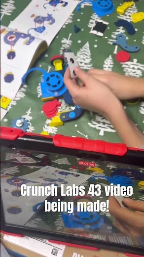 🚨Crunch Labs 43 build is underway! #science #markrober