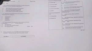 Multiple-choice and Matching-type QuestionsQuestion 1:  A nat... | Filo