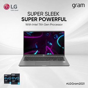 The #LGGram ultra-thin #Laptop just got even better. It is now powered by Intel®️ Evo™️ platform that is the 11th generation Intel®️Core™️ processors, for an unbeatable performance. Buy now on https://bit.ly/Gram_2021 #LGGram #LGLaptop #UltraThinLaptop | LG Global