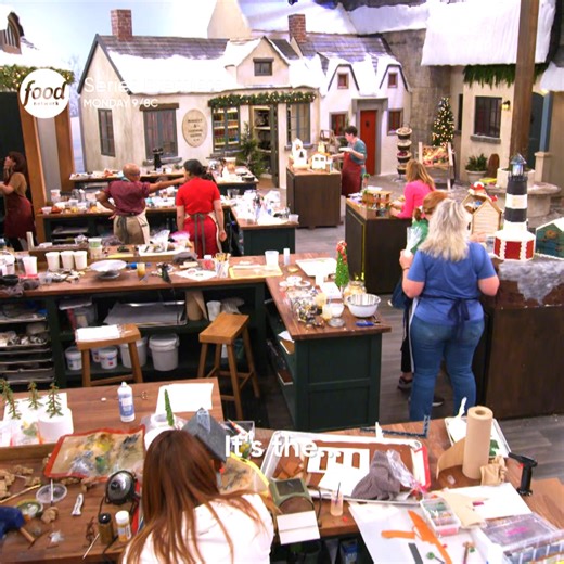 It’s the BIGGEST little competition all holiday season long! Gingerbread Land Showdown Monday at 9|8c on Food Network! | Food Network | Facebook