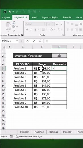 Como "TRAVAR" CÉLULAS no Excel - Atalhos Essenciais