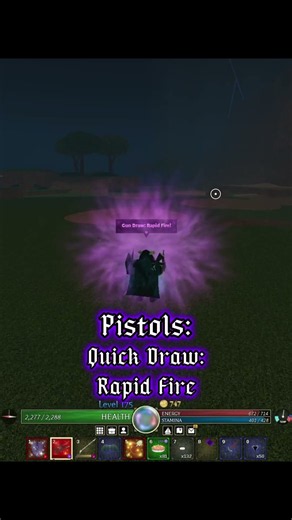 Pistols Skills Showcase In Arcane Odyssey
