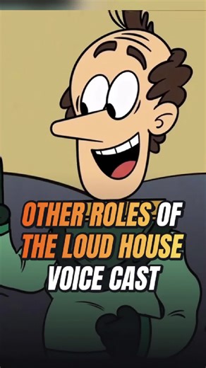 Other Roles of The Loud House Voice Cast #celebrity #theloudhouse #voice
