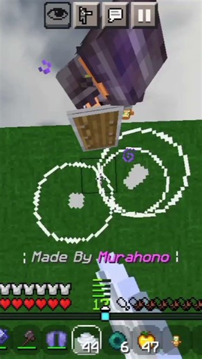 stun slamming using blurry's java pvp on mobile #minecraft #mcpe #minecraftpocketedition