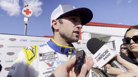 Chase Elliott Had Nowhere to Go in Talladega Crash