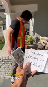 9.5K views · 12 reactions | Millionaire blessed the delivery driver with lots of cash!  This original video was made by Chris and Jasmin | Laughs and Hacks | Facebook